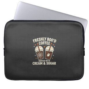Frische Blut Halloween-Kaffee Laptopschutzhülle