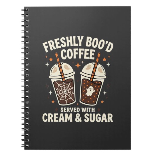 Frische Blut Halloween-Kaffee Notizblock (Vorderseite)