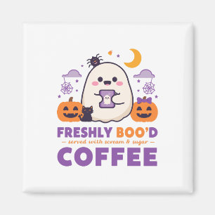 Frische Bood Kaffee Schrei Zucker Halloween Magnet