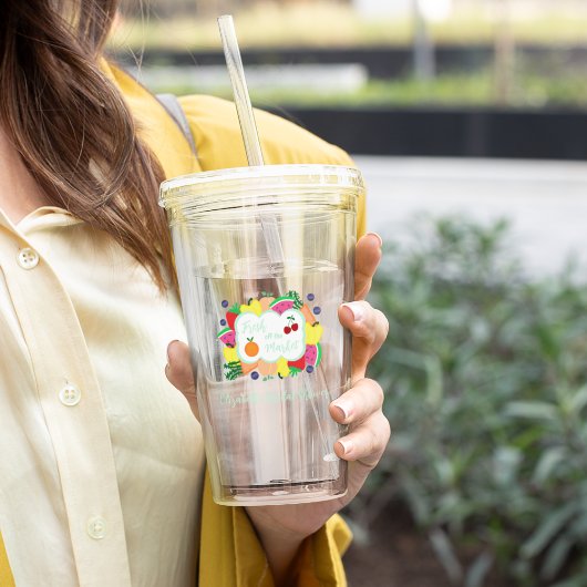 Frische Brautparty Acryltrinkbecher