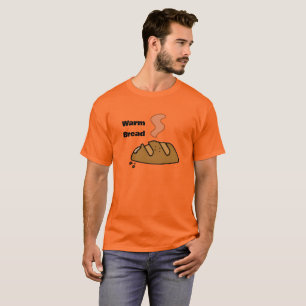 Frische Brot Süße Bäckerei Illustration Brotlieb T-Shirt