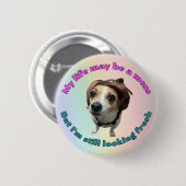 Frische Buttone Button (Vorne & Hinten)