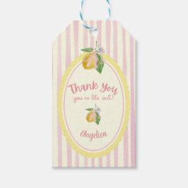 Frische Danke Party Favor Geschenkanhänger Abschlu
