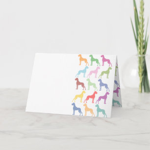 Frische Dogge Muster Karte