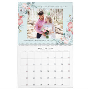 Frische Ehe Erstes Jahr Hochzeitsfotografie Coll Kalender