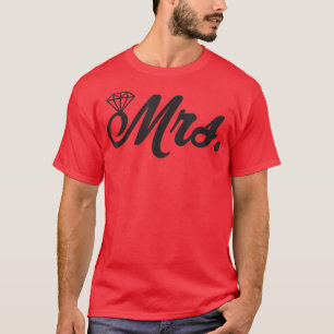 Frische Ehefrau Frau Braut Verlobung Flitterwochen T-Shirt