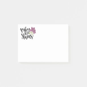 Frische Ehefrau Heirat Hochzeit Ehefrau Ehemann Fl Post-it Klebezettel