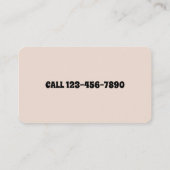 Frische Eier Bio Bio-Eier Hühnerhennfarm Visitenkarte (Rückseite)