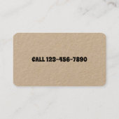 Frische Eier, Bio Hühnerhennfarm Visitenkarte (Rückseite)