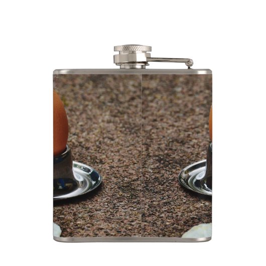 Frische Eier Flachmann (Rückseite)