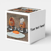 Frische Eier Geschenkschachtel (Rückseite)