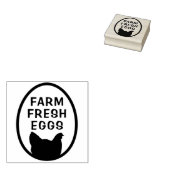 Frische Eier Gummistempel (Stempel)