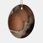 Frische Eier Keramikornament (Rechts)