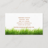 Frische Eier Neuheit Design Visitenkarte (Rückseite)