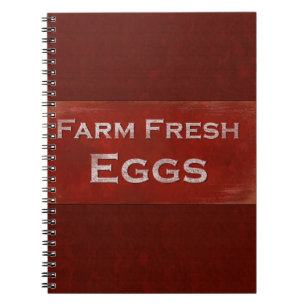 Frische Eier Notizblock