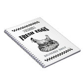 FRISCHE EIER NOTIZBLOCK (Rechte Seite)