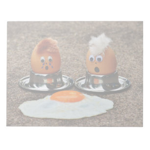 Frische Eier Notizblock