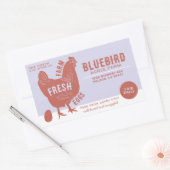 Frische Eier Rechteckiger Aufkleber (Umschlag)