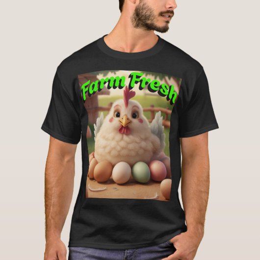 Frische Eier T-Shirt (Vorderseite)