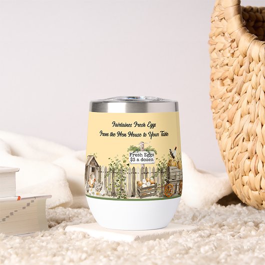 Frische Eier - vom Hennenhaus bis zum Tisch