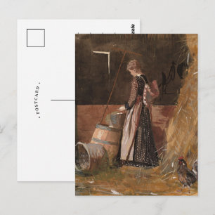 Frische Eier Winslow Homer Postkarte