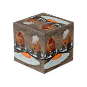 Frische Eier Würfel (Rückseite Schrägansicht)