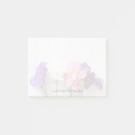 Frische Erbsenfade Post-it Klebezettel