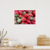 frische Erdbeeren 2 Poster (Küche)