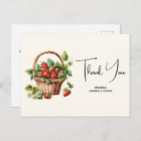 Frische Erdbeeren in einem Korb von Wicker Vielen