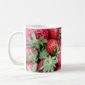 frische Erdbeeren Kaffeetasse (Links)