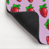 Frische Erdbeeren Mousepad (Ecke)