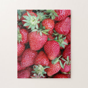 frische Erdbeeren Puzzle