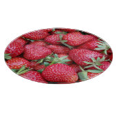 frische Erdbeeren Schneidebrett (Ecke)