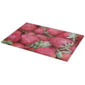 frische Erdbeeren Schneidebrett (Ecke)