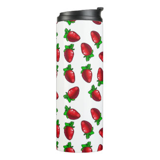 Frische Erdbeeren Thermosbecher