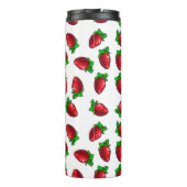Frische Erdbeeren Thermosbecher (Rückseite)