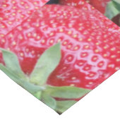 frische Erdbeeren Tischdecke (Schrägansicht)