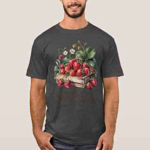 Frische Erdbeeren vom Erdbeerbauern -  T-Shirt