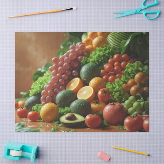 Frische Ernte Freude Seidenpapier (Basteln)