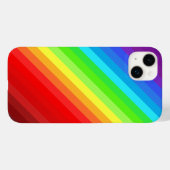 Frische Farben Design Regenbogen Case-Mate iPhone Hülle (Rückseite (Horizontal))