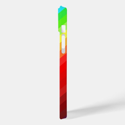 Frische Farben Design Regenbogen Case-Mate iPhone Hülle (Rückseite / Links)