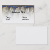 Frische Fische auf Anzeige Visitenkarte (Vorne/Hinten)