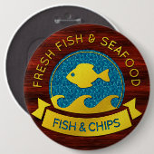Frische Fische und Meeresfrüchte 1 Tasten Button (Vorne & Hinten)