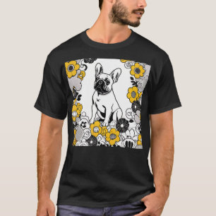 Frische französische Bulldog-Pop T-Shirt