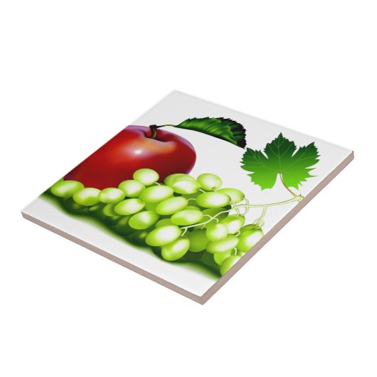 Frische Frucht Fliese (Seite)