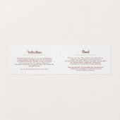 Frische Frucht-Zuhause-eingemachte Waren u. Visitenkarten (Innenseite Aufgefaltet)