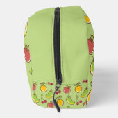 Frische Früchte im Sommer, grüne Muster Waschbeutel (Rechts)