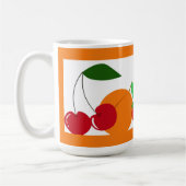 Frische Früchte im Sommer Kaffeetasse (Links)