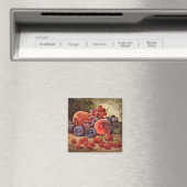 Frische Früchte noch Leben. Magnet (In Situ (Geschirrspüler))