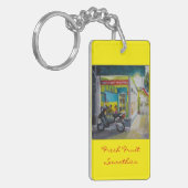 Frische Fruchtsmoothie-Schlüsselkette Schlüsselanhänger (Vorderseite links)